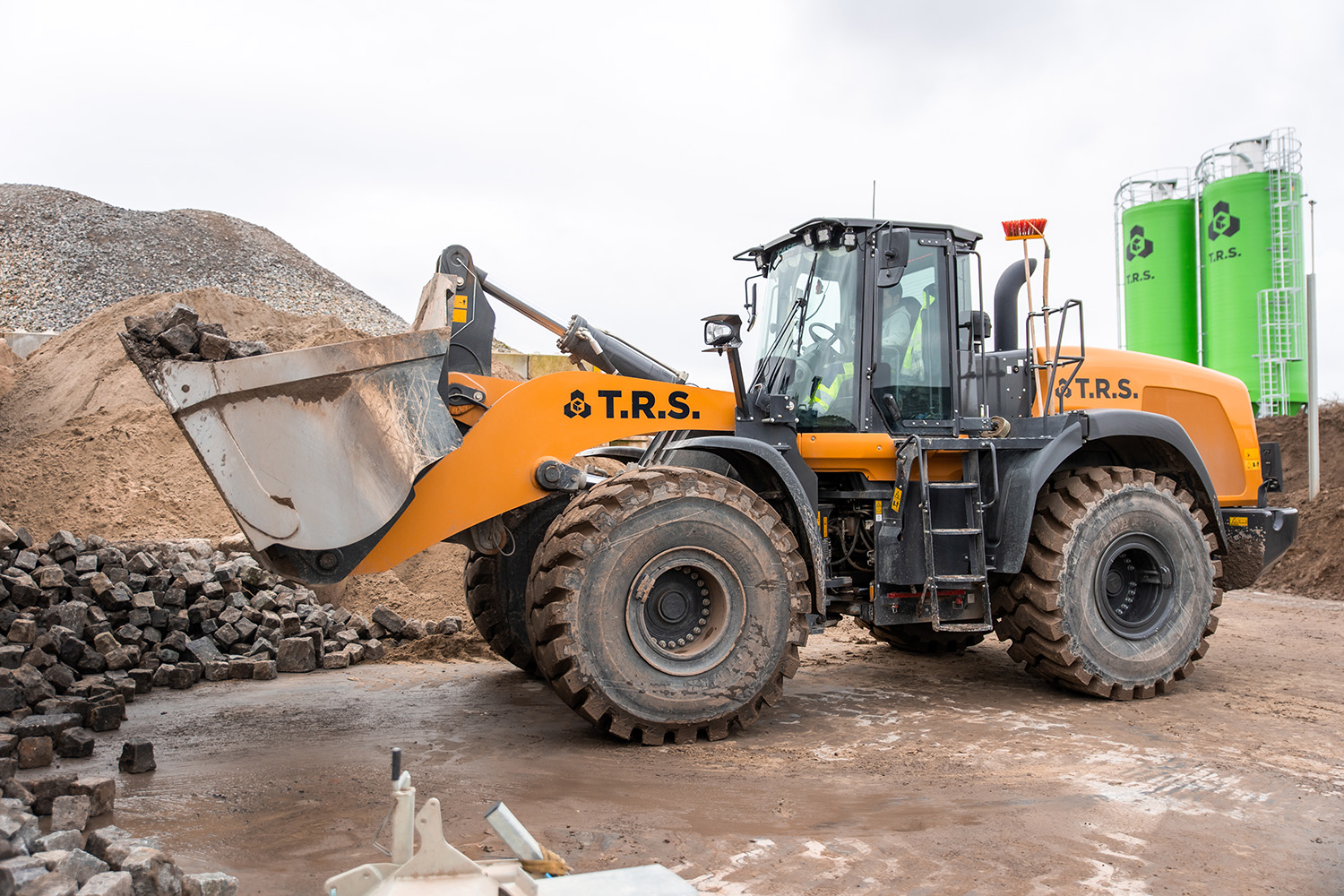 Vacature wiellader chauffeur